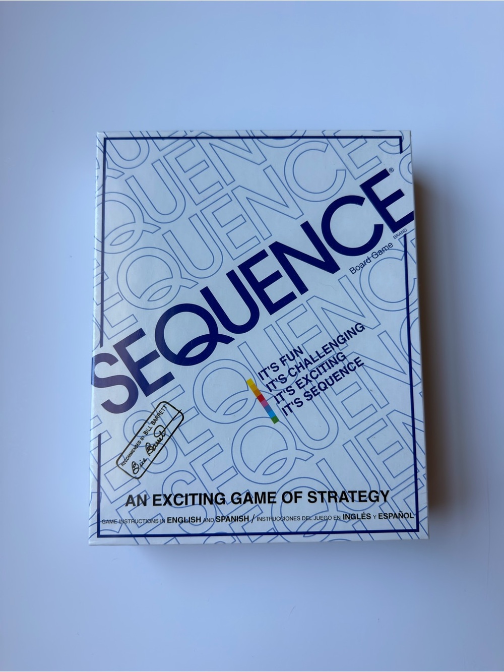 Sequence Board Game - White